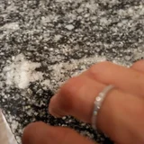 Кольцо из белого золота с цирконием (photo 1)