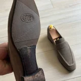 Мужские туфли лоферы Santoni 43 размер (photo 4)