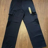 Мужские штаны карго Dickies Loose Fit Cargo Pants черного цвета свободного кроя. Размер 32/32, новые с бирками, мне не подошли по стилю. Сделаны из прочнейшего 100% хлопка и в целом создают ощущение вещи на века. Сделаю замеры по запросу - ** (photo 2)