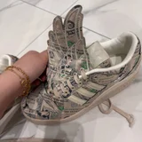Кроссовки Jeremy Scott x Adidas Forum Wings 1.0 ‘Money’ (photo 2)