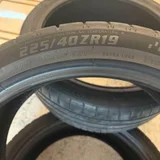 резина M+S лето 225/40 R19. почти новая, без ремонтов. пробег 5к км (photo 2)