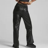 Спортивные женские брюки Puma из эко-кожи, размер XL (photo 3)