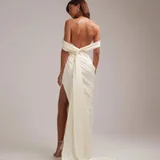 Свадебное макси-платье ASOS DESIGN Bridal из сатина (photo 2)