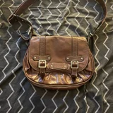 Кожаная сумка Longchamp Idole винтажная (photo 1)