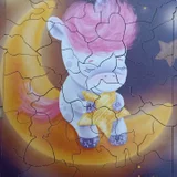 Деревянный фигурный пазл Единорог (photo 2)