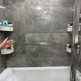 Стеклянная дверца для ванной (photo 1)