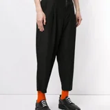 Идеальные черный брюки comme des garcons (оригинал), 100% шерсть, размер S/XS (photo 2)