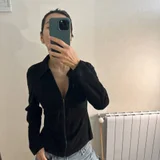 Двусторонняя жакет-рубашка кожа и замша (photo 2)
