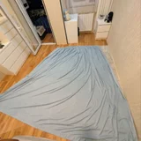 Шторы голубые (2 шт.) (photo 1)