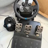 Руль с педалями Logitech G923 и коробка передач (photo 2)