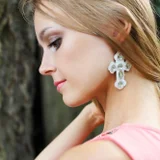 Серьги "Сross" (photo 3)