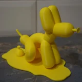 Фигурки какающих надувных собак 3D печать (photo 3)