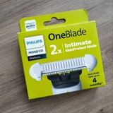 Сменные насадки-лезвия для триммера Philips Oneblade (интимная зона) (photo 1)