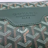 Сумка через плечо мужская/женская Goyard зеленая новая (photo 4)