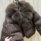 Куртка с мехом песца S-M (photo 2)