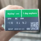 Однодневные контактные линзы CooperVision MyDay -1.50 (24 шт) (photo 2)