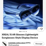 Наушники Xreal 1s в идеальном состоянии (photo 1)