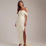 Свадебное макси-платье ASOS DESIGN Bridal из сатина (photo 3)