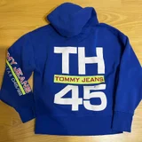 Синий худи, размер S ( подходит и на M), очень плотный хлопок. Tommy jeans (photo 1)