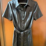 Платье Stradivarius из кожзама (photo 2)