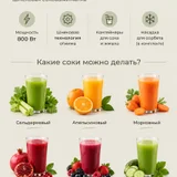 Электрическая шнековая соковыжималка Sokany 800 Вт (photo 2)