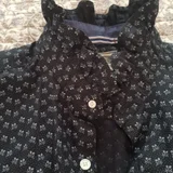Стильная рубашка из плотного качественного хлопка. Размер S-M. Upcycling, the only copy. (photo 2)