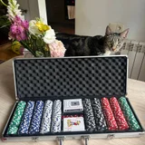 Набор Texas Hold’em Casino Style, 200 фишек (photo 1)