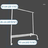 Вешалки на колесах IKEA (photo 3)