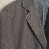 Пиджак F&F хлопковый твилл графитовый, размер M (photo 4)