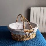 Плетеная корзинка 32х25х14 (photo 3)