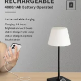 Беспроводная LED настольная лампа (photo 2)