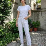 Белые джинсы O'stin, размер 27 (photo 1)