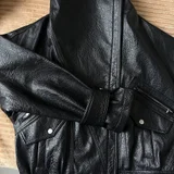 Новая эффектная куртка Zara экокожа XS. Заказывала с Греции. На меня всё равно велика. Отлично на рост выше 165см. (photo 2)