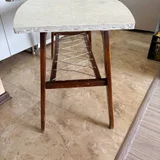Мебель комплектом (тумба, складной стул, обеденный стол) (photo 1)