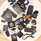 Комплект оборудования для фотографии (камера (photo 1)