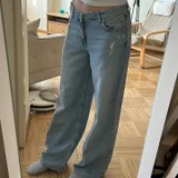 Голубые джинсы Pull&Bear (photo 2)