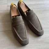 Мужские туфли лоферы Santoni 43 размер (photo 2)