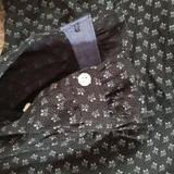 Стильная рубашка из плотного качественного хлопка. Размер S-M. Upcycling, the only copy. (photo 4)