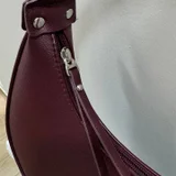 Женская сумка бордовая кожзам. (photo 2)