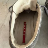 Кроссовки Prada линия росса (photo 4)