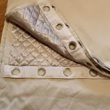 Утепленные стеганые шторы на кольцах. (photo 2)