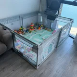 Детский манеж 180x200 с ковриком (photo 1)