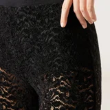 Брюки клеш с кружевом Calzedonia (photo 1)