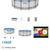 Комплект каркасного бассейна Bestway Steel Pro MAX с фильтрацией и аксессуарами (photo 3)