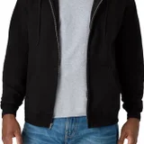 Флисовая толстовка худи Hanes L (photo 2)
