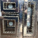 Большая потолочная люстра с зеркальными вставками (photo 2)