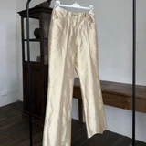 Винтажные штаны из дикого шелка (photo 1)