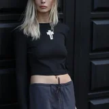 Black cross top DARKCROSS (photo 1)