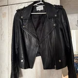 Кожаная куртка Claudie Pierlot (та же сетка что Maje и Sandro (photo 1)