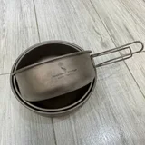 Набор титановых мисок и котелков 600/700/800 мл (photo 2)